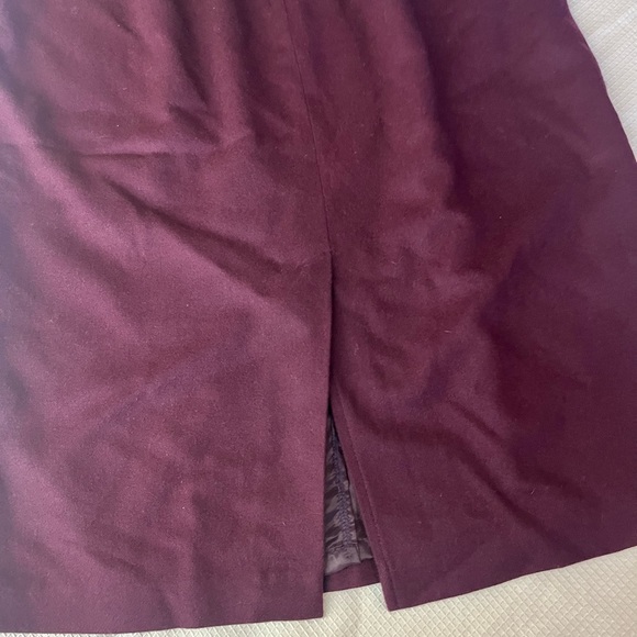 Vintage Requirements 100% Wool Skirt Sz 14 - Picture 6 of 10